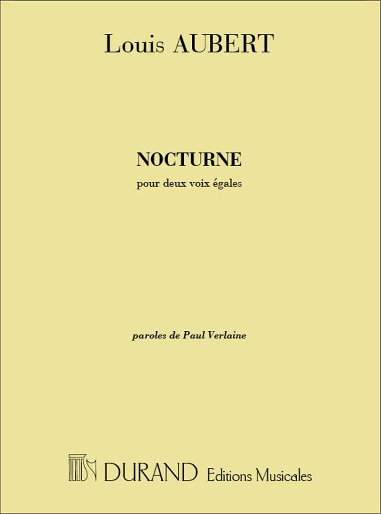 Nocturne 2 Voix Egales